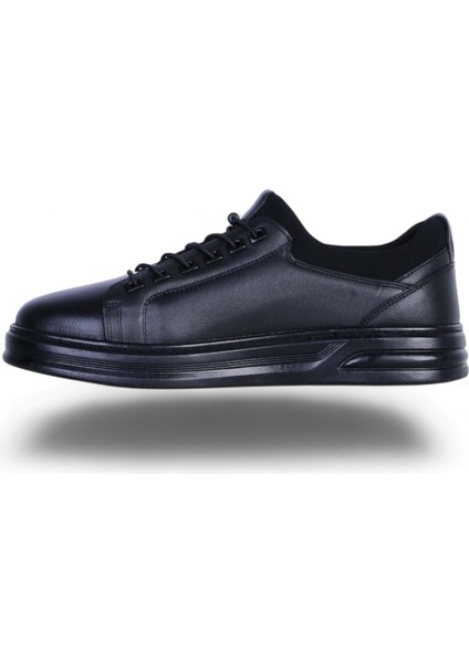 Comfort 585 Siyah Erkek Deri Kavuçuk Taban Ayakkabı modelleri