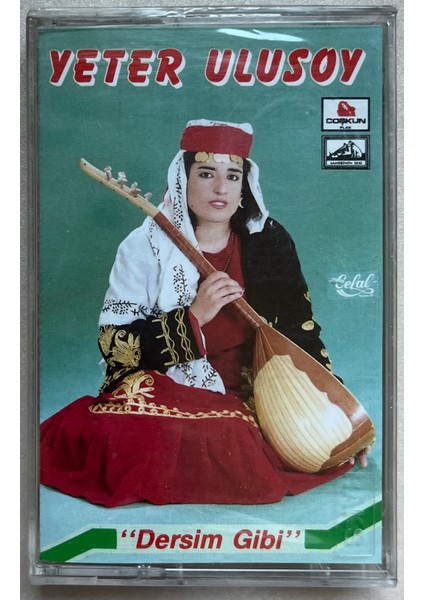 Yeter Ulusoy Dersim Gibi Kaset (Orijinal Dönem Kağıt Baskı Kaset)