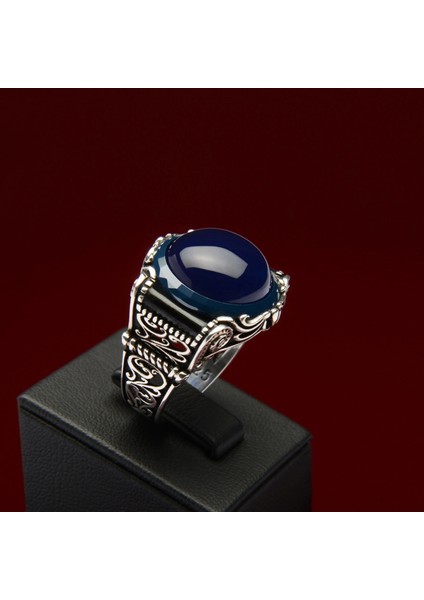 746 Safir Zirkon Gümüş Yüzük modelleri