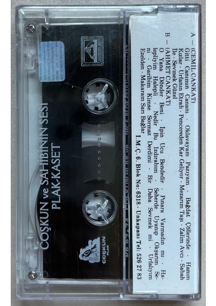 Urfalı Cemil ve Ahmet Cankat Kaset (Jelatinli Sıfır Orijinal 1987 Dönem Baskı Kaset) fiyatları