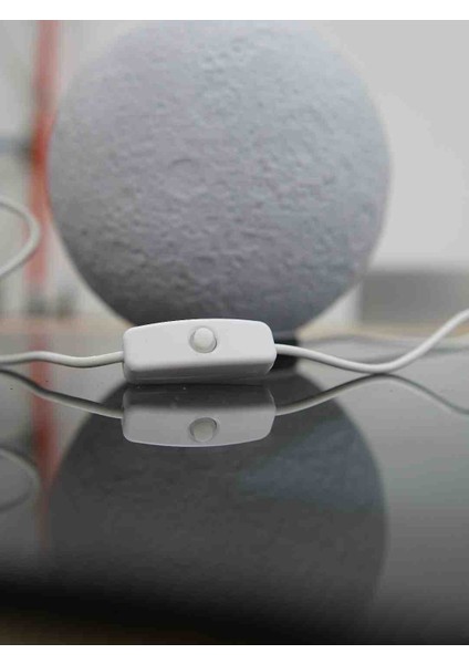 3D Moon Lamp LED Gece Lambası - Dekoratif Ay Lamba fırsatları