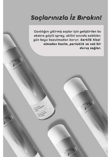 Dew Professional Güçlü Tutuş Saç Spreyi No 2 - 500 ml