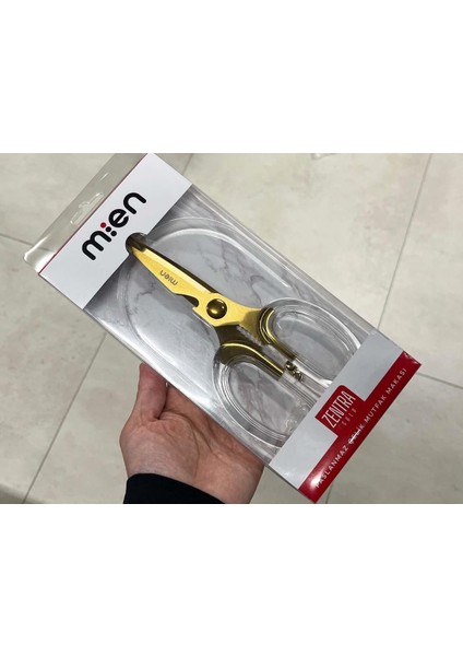 Mien Gold Paslanmaz Çelik Mutfak Makası (MIEN-1516G) – Çok Amaçlı Lüks Gold Mutfak Makası modelleri