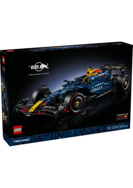 ® Technic Oracle Red Bull Racing RB20 F1 Araba 42206 - Yetişkinler Için Koleksiyonluk Model Yapım Seti (1639 P) indirimleri