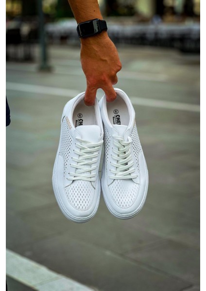 First Edition Premium Erkek Günlük Sneaker Beyaz