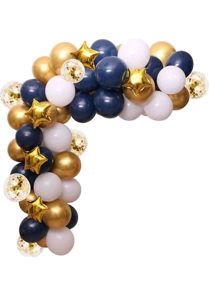 Lüks Parti Balon Süsleme Seti – 60 Parça