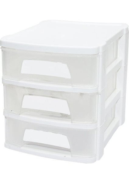 Tonton - No:1 Çekmece 3 Katlı 18.5X27X22.2CM (5358)