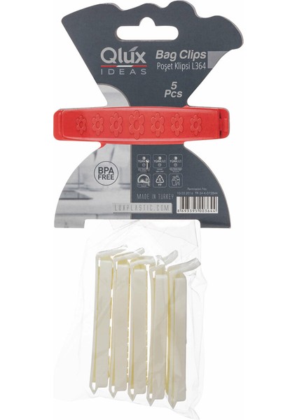 5 Parça Küçük Poşet Klipsi (5358) fiyatları