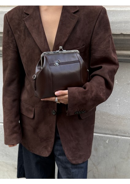 Ilot.ıstanbul | Kahverengi Omuz Askılı Clutch fiyatları