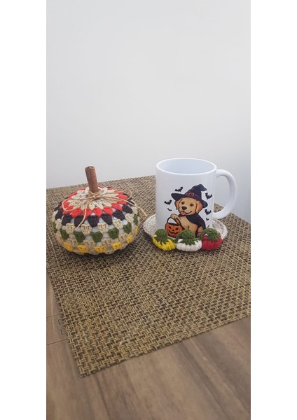 Kupa Bardak Altlığı Aksesuar Kabak Set 11
