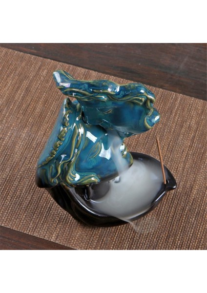 Sanatsal Çift Figürlü Geri Akış Tütsülük – Seramik Şelale Buhurdanlık indirimleri