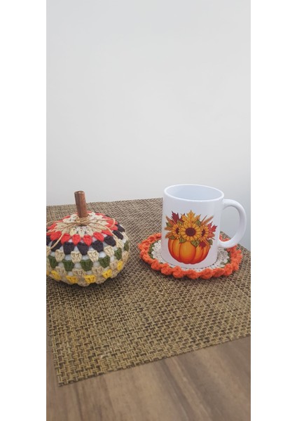 Kupa Bardak Altlığı Aksesuar Kabak Set 7