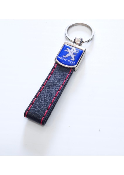 Anahtarlık Aksesuar Kordonlu Peugeot Logolu Anahtarlık