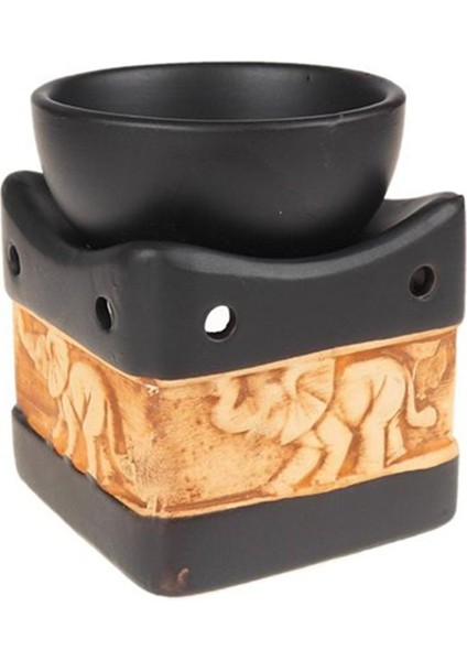 Dekoratif Fil Tasarımlı Buhurdanlık