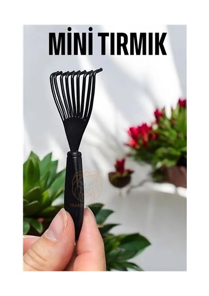 Bfs Çiçek Toprağı Temizleme Tırmığı Mini Tırmık