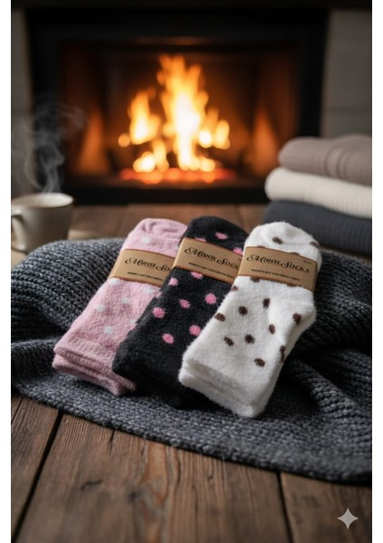; Kadın Pamuk Çorap; 36-40 Numara; Asorti 6'lı Paket fiyatları