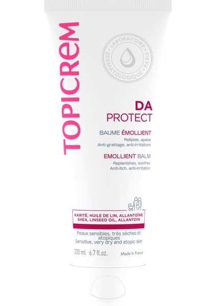 Da Face & Body Emollient Balm - Vücut Nemlendiricisi 200ml - Dezenfektan Hediyeli (%72 Alkol)