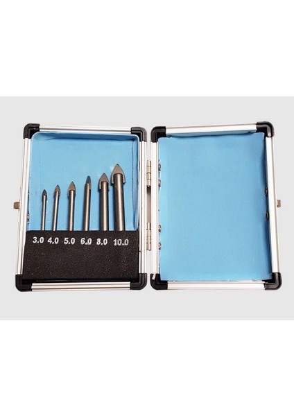 Todrill 50909 Cam Delme Ucu Seti 6 Parça