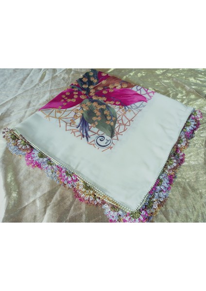 ve Reyhan El Emeği Iğne Oyası Yazma , Fular ,yemeni, Mevlit Örtüsü ,hediyelik 4 Kenarı Oyalı fırsatları