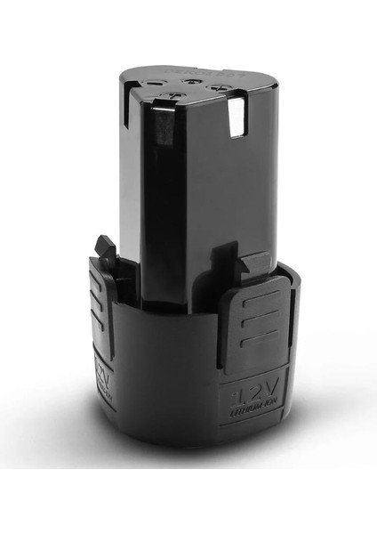 Şarjlı Matkap Için Armut Tipli Yedek Batarya Lityum 12 Volt Şarjlı Makine Aküsü Üniversal(Yenilenmiş) 2 Amper