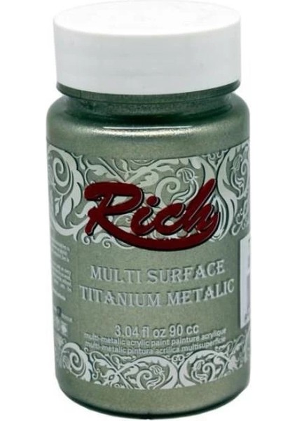 Rich Multi Surface Titanium 2504 Antik Gümüş Metalik 90 cc