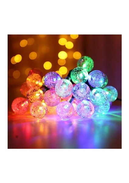 3 Metre 20 LED Kristal Top Rgb Işık; Pil ile kolay kullanım sağlar, Dinamik Renkli Dekoratif Aydınlatma. Parti, Etkinlik ve Mekan Süslemeleri Için Ideal. modelleri