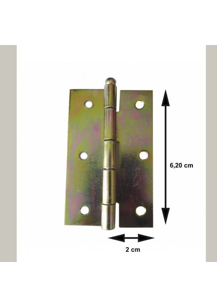 Yaprak Menteşe 2,5 cm