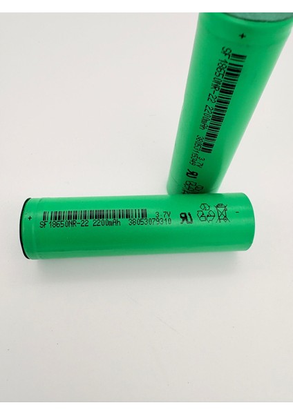 Sf 18650NR-22 Li-Ion Pil (Yenilenmiş) – 2200 Mah, 3.6 V 5c 10 Amper modelleri