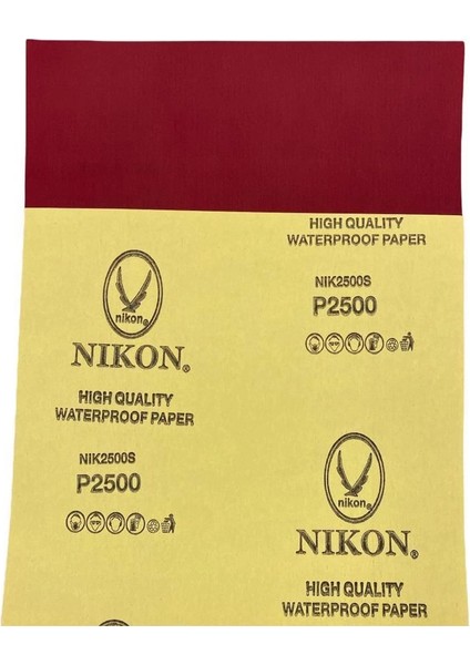 Nikon 2500S Otomotiv Su Zımparası 2500 Kum