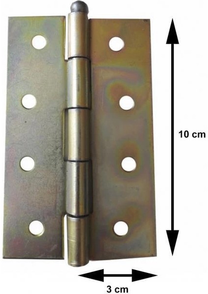 Yaprak Menteşe 4 cm