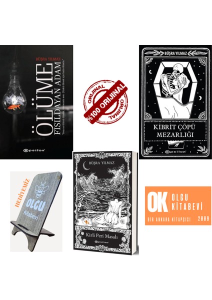 Kirli Peri Masalı - Kibrit Çöpü Mezarlığı - Ölüme Fısıldayan Adam / 3 Kitap Set - Büşra Yılmaz