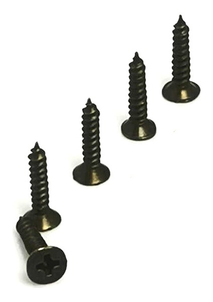 Klips, Menteşe, Ayak Vidası 2,2x7,5mm Çelik - Siyah 100 Adet fiyatları