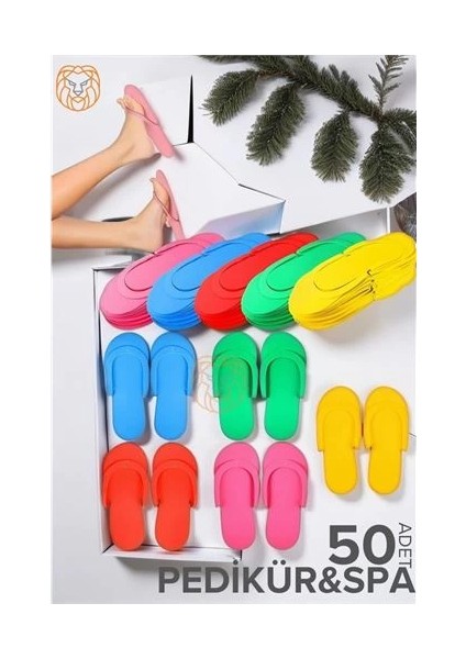 Bfs Pedikür Terliği 50 Çift Spa Otel Havuz