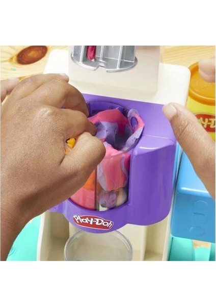 Bfs G0028 Play-Doh Gökkuşağı Dondurma Makinesi Oyun Seti+3 Yaş indirimleri