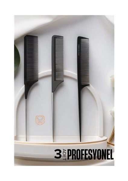 Bfs Krepe Boya Tarağı Profesyonel 3 Lü Set