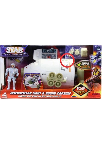 Bfs Star Troopers Interstellar Uzay Kapsülü fırsatları