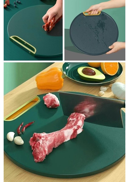 Mutfak Sebze,meyve,et,balık,ekmek Doğrama Kesme Tahtası Standlı Kesim Panosu