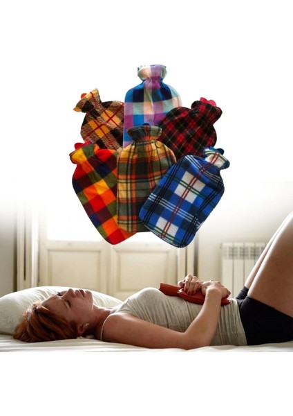 2 Litre Polar Kılıflı Sıcak Su Torbası 1. Sınıf Kavuçuk Malzeme