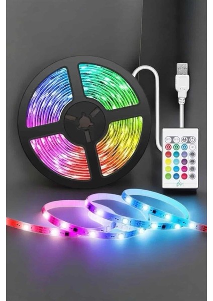 Bfs 5m Rgb Işıklı Her Ortama Uygun LED Işık