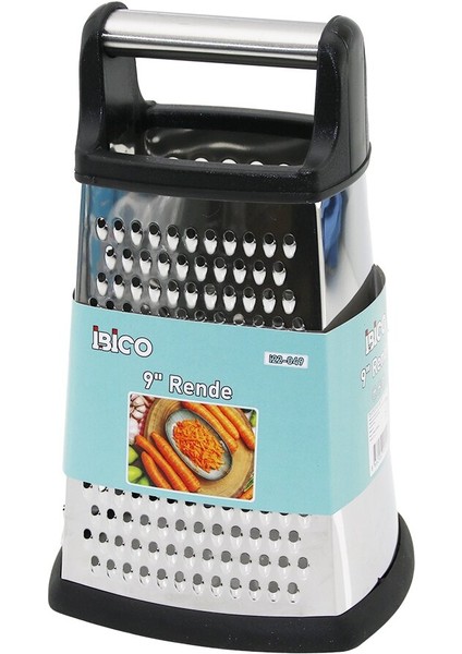 9 Inç - Dörtgen Lüks Metal Rende (5358)