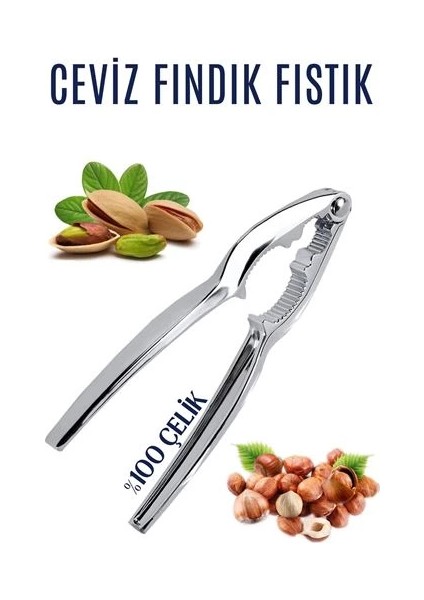 Bfs Çelik Fındık Ceviz Kırıcı Grosseto Design