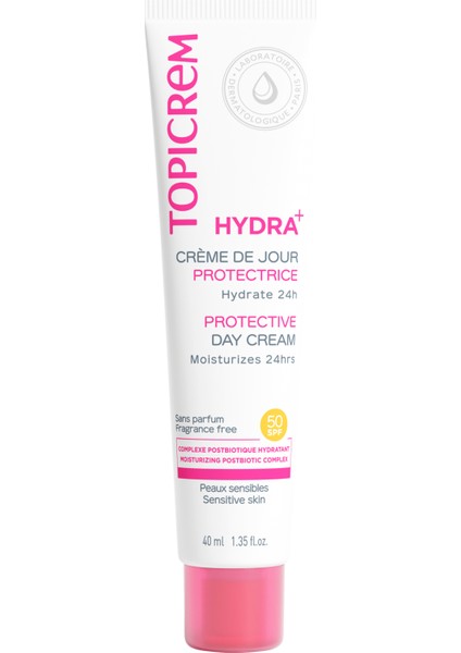 Hydra+ SPF50 Protective Day Cream - Güneş Koruyucu Gündüz Kremi 40ml - Dezenfektan Hediyeli (%72 Alkol)