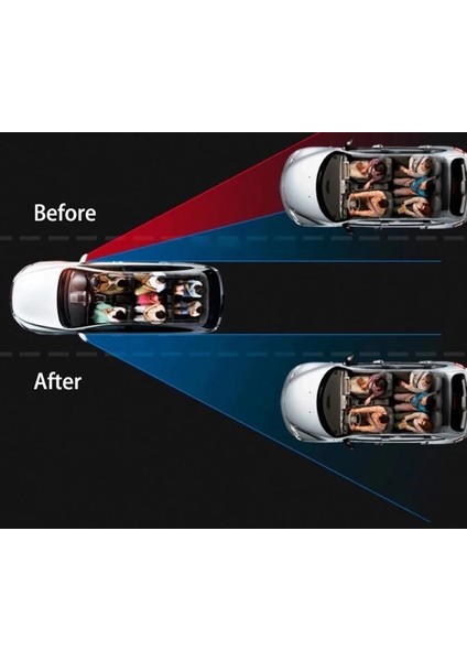 Bfs Ayarlanabilir Kör Nokta Aynası Siyah 2 Adet CM-031 modelleri