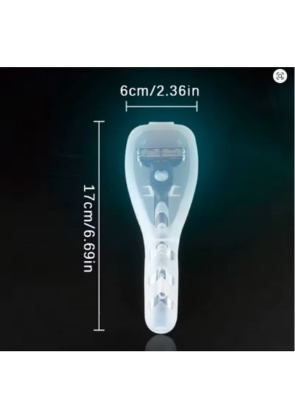 Tıraş Bıçağı Saklama Kutusu Seyahat Kutusu Tıraş Jilet Saklama Kabı