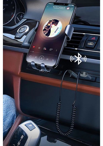 Araba Için Bluetooth Aux Alıcısı Wireless Araç Kiti
