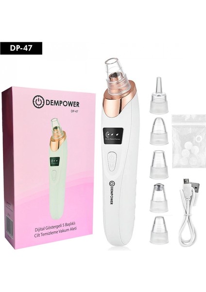 - Dijital Göstergeli Siyah Nokta Vakum Cihazı