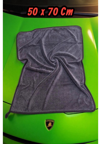 50 X70 Mikrofiber Kirpi Oto Kurulama Temizlik Bezi. Ultra Emici, Iz Bırakmaz Profesyonel Performans