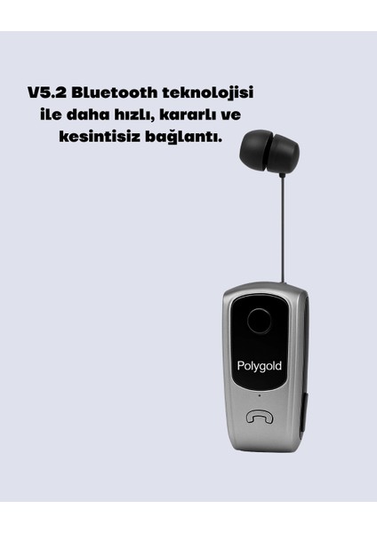 Bfs 10 Saat Konuşma Süreli Klipsli Bluetooth Kulaklık modelleri