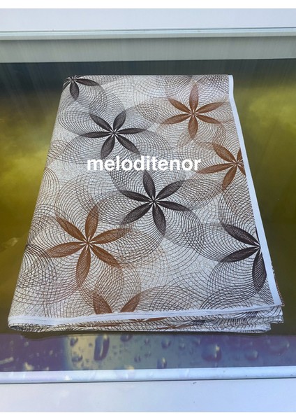 Kalın Astarlı Üç Boyutlu Kabartma Çiçek File Desen Pvc Muşamba Öasa Örtüsü indirimleri