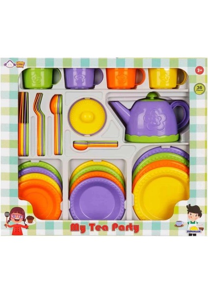 Bfs 4682 Little Chef Çay Seti 36 Parça -Sunman fırsatları